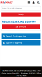 Mobile Screenshot of coastaloregonhomes.com